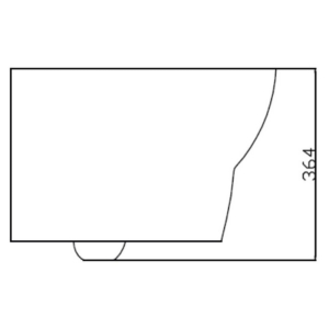 Чаша унітазу WC Concept Style Up RimOff з сидінням Slim