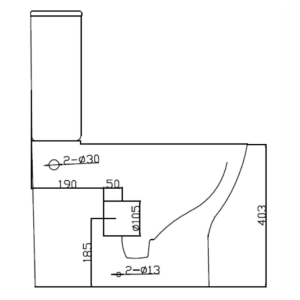 Унітаз Concept Pro Combi Rim Off із сидінням Slim