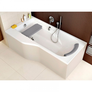 Ванна Comfort Plus 160x80 з ніжками і ручками