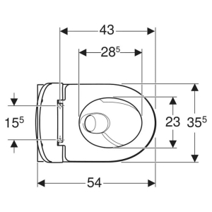 Чаша унітаза Selnova TurboFlush