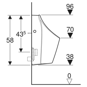 Пісуар Selnova M