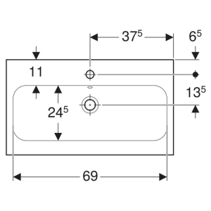 Раковина iCon Light 75