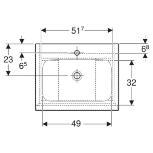 Тумба і раковина iCon 60 Slim Rim