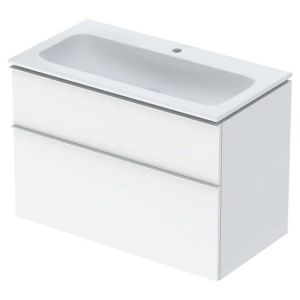 Тумба и раковина iCon Slim Rim 90