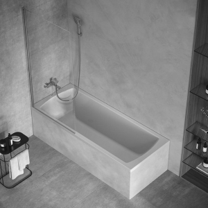 Шторка для ванни XPSVS 1-80