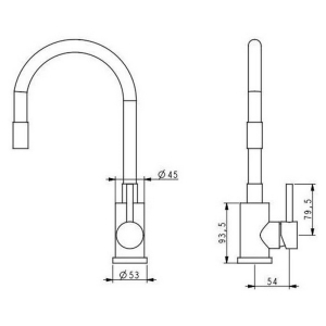 Змішувач VS442SB