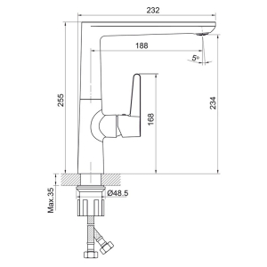 Змішувач Dakota