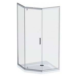 Душевая штора Gem 5-corner Pivot 90x90