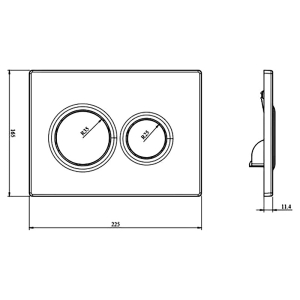 Кнопка Air KP-230-017