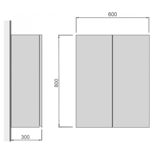 Шкафчик Блонди Ш 60