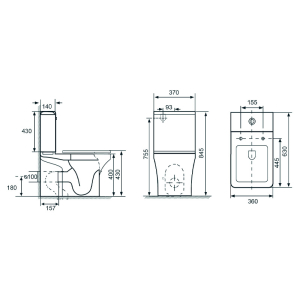Унітаз Neo Tornado