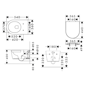 Инсталляция iFrame + чаша унитаза Elupura S