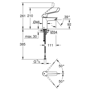 Смеситель Eurosmart