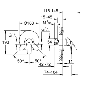 Смеситель Eurosmart