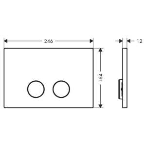 Кнопка FlushPlate