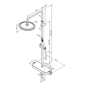 Душова система Scandinavian Pure