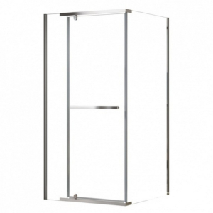 Душова штора ESDPS 90x90 Transparent+алюміній