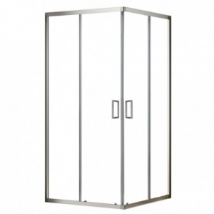 Душова штора SLRV2-90 Transparent+алюміній