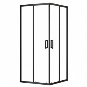 Душова штора SLRV2-90 Transparent+чорний