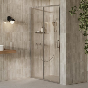 Душевые двери XPSDP2-110 Transparent+алюминий