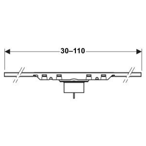 Душовий канал Cleanline 50