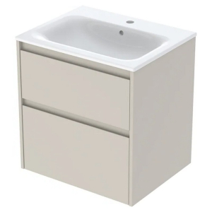Тумба і раковина Selnova Square 60 Slim Rim