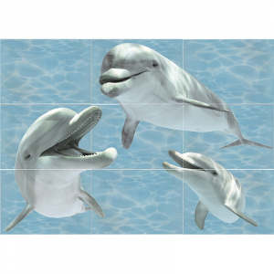 Декор-панно Лазурь Дельфин
