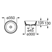 Раковина Optica 35