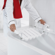 Сидіння для ванни Comfort біле / поліроване