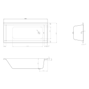 Ванна One 180x80