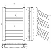 Полотенцесушитель Классик П9 40x70