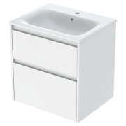 Тумба і раковина Selnova Square 60 Slim Rim