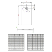 Піддон Kyntos F 120x100