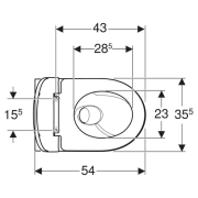 Чаша унітаза Selnova TurboFlush