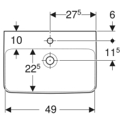 Раковина Selnova Compact 55
