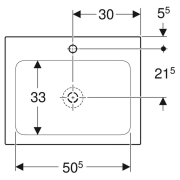 Раковина One 60