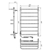 Полотенцесушитель Комфорт ЧК8 50x80