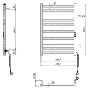 Рушникосушка Hygge Family HF Oxford 77х53