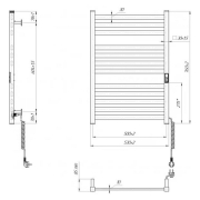 Рушникосушка Hygge Family HF Oxford 77х53