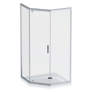 Душевая штора Gem 5-corner Pivot 90x90