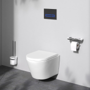 Чаша унітаза Flash Aquaspin з сидінням