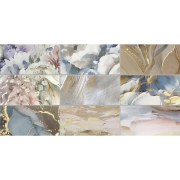 Кахель Fiora Patchwork W\Dec M NR Saten