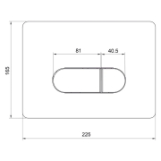 Інсталяція Dune 1200SL 2361510056 +чаша унітаза Stream з сидінням Soft-close 1857570198 + кнопка Orion Cosmo 2328510657