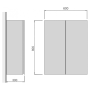 Шкафчик Блонди Ш 60