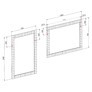 Дзеркало Trevi 70