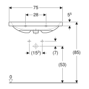 Раковина iCon Light 75
