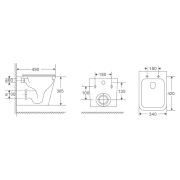 Чаша унітаза Vigo Tornado з сидінням