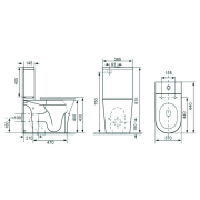 Унітаз Capri Rimless