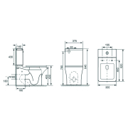 Унітаз Avalon Tornado BTW