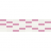 Декор Tensa White-Pink Mosaic